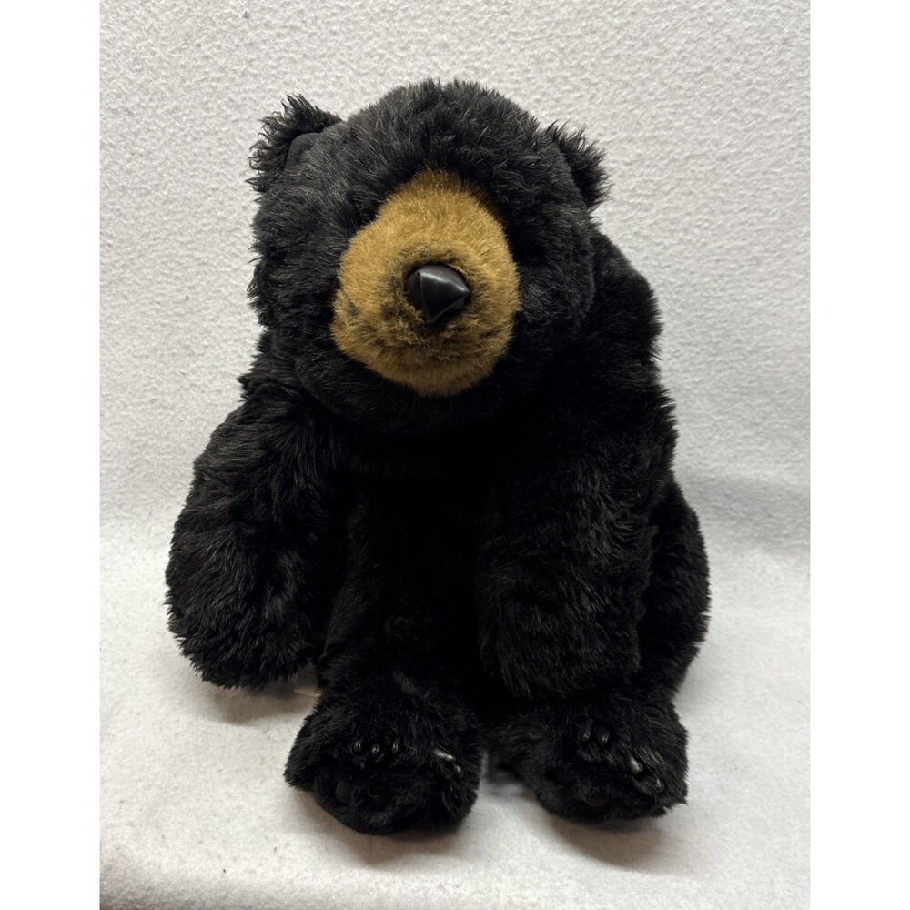 Ditz Designs Black Bear Weighted Paws Floppy Plush Stuffed Animal Hen House 28”